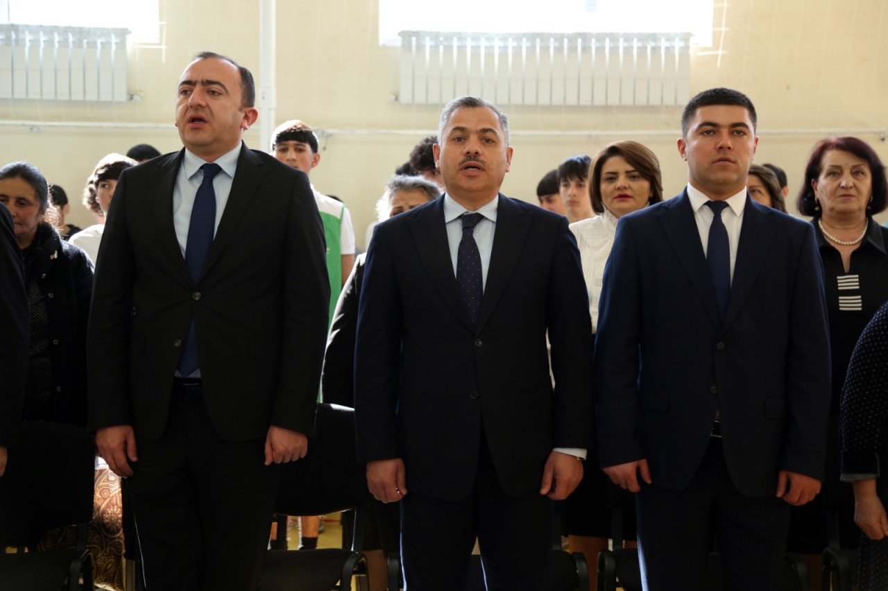 Daşkəsən şəhidlərinin xatirəsinə həsr olunan voleybol birinciliyi keçirildi - FOTOLAR